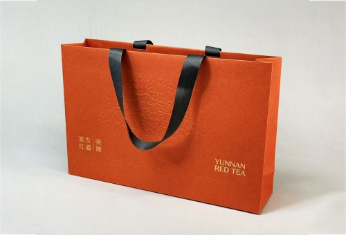 艺术纸袋凹凸工艺